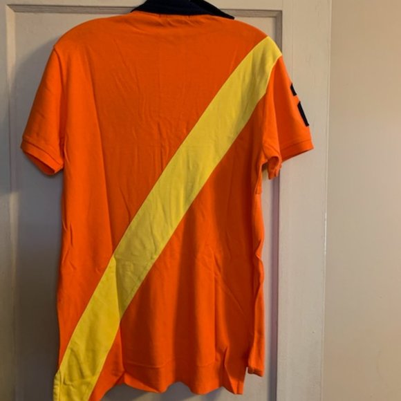 Polo by Ralph Lauren Orange and yellow  sash 381 bleeker crest - Picture 4 of 9